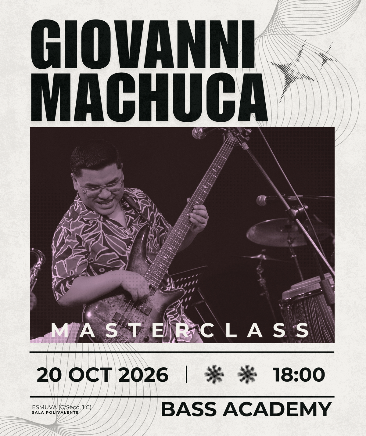 MASTERCLASS GIOVANNI MACHUCA